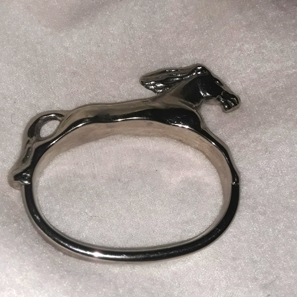 Silver plated animal napkin holders set of 4 - Picture 5 of 5